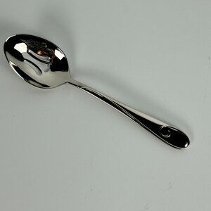 Waterford Ballet Ribbon Glossy ONE (1) Pierced Serving Spoon